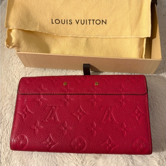 Louis Vuitton Red Empriente Leather Wallet 2018 Full Inclusion - Picture 6 of 9